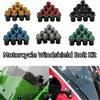 NONE Dadi di fissaggio M5 bulloni di montaggio della vite del parabrezza del parabrezza per Suzuki GSXR GSX-R 600 750 1000 K1 K2 K3 K4 K5 K6 K7 K8 K9 K11