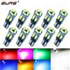 EURS 20/10/2pcs T5 Lampadine A LED W3W W1.2W 70 73 74 Auto Cruscotto Calibro Lampade Auto Interni Luce Indicatore di Avvertimento luci dello strumento 12V