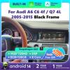 Nunoo Android 14 Display Per Auto Touch Screen Per Audi A6 C6 4f Per Audi Q7 4L 2005-2015 MMI 2G 3G 4G Wireless Carplay GPS Navi Multimediale