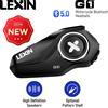 Lexin Auricolari Bluetooth Lexin G1 per Casco Moto, Cuffie Bluetooth per Casco, Altoparlanti ad Alta Definizione