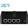 XCY Firewall Appliance Mini PC Intel Celeron J1900 Quad-Core 4x LAN 2.5G I225V I226V Scheda di Rete Soft Router Pfsense OPNsense