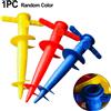 NONE 1PC Base per ombrellone regolabile in plastica Sun Beach Patio Strumenti di fissaggio a terra di sabbia Supporto di ancoraggio Spike Auger Keep Holder Accesso al giardino