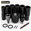 Gisam 14 pezzi set avvitatore a percussione elettrico kit adattatore presa esagonale set di adattatori per mandrino per trapano per cacciaviti chiave per trapano elettrico