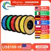 KINGROON 5KG Filamento PLA TPU PETG Colori Misti 1.75mm per Stampante 3D, Bobina Senza Bolle, Materiali per Stampa 3D, Vendita all'Ingrosso