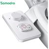 Samodra wc Bidet doccia Bidet ultrasottile attacco sedile wc spruzzatore Bidet Non elettrico doppi ugelli lavaggio frontale e posteriore