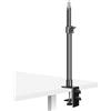 GSYXERGILES Supporto per montaggio da scrivania, supporto per luce in alluminio da tavolo regolabile con punta a vite standard da 1/4 per fotocamera DSLR, luce ad anello, luce video