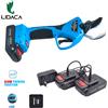 NONE Cesoie da potatura progressive agli ioni di litio a batteria 21V Forbici efficienti Bonsai Rami di alberi elettrici Attrezzi da giardino SC-8605