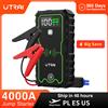 UTRAI Avviatore di emergenza per auto 4000A Avviamenti per batteria per auto 16000mAh Banca di potere portatile 10W Booster di propulsione di ricarica wireless per auto