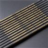NONE 6/12/24 pezzi freccia in carbonio puro albero colonna vertebrale 300 350 400 500 600 ID 6,2 mm per caccia all'aperto tiro arco ricurvo compund
