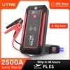 UTRAI 2500A Avviamento batteria per auto Accumulatori e caricabatterie di riserva portatili 10W Caricabatterie wireless LED Martello di sicurezza per auto Avviatore di emergenza