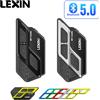 LEXIN ET COM Interfono per casco moto Bluetooth v5.0 con 6 colori fai-da-te, cuffie radio FM impermeabili