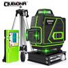Clubiona 4D 16 linee livello Laser 4000mAh batteria agli ioni di litio modalità a impulsi remota raggi verdi Super potenti Laser Nivel professionale