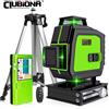 Clubiona 16/12 linee livello Laser professionale Super potente a raggi verdi con batteria agli ioni di litio da 4000mAh modalità a impulsi di controllo remoto