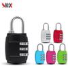 xmshxltd Combinazione di lucchetti con password a 4 cifre Valigia Bagagli Codice in metallo Serrature con password Lucchetto da viaggio sicuro antifurto Cijfersoten