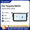 Ainavi Autoradio Per Toyota RAV4 2013 2014 2015 2016 2017 2018 2019 XA40 Auto Multimedia Senza Fili Carplay Android Auto HDMI 2 DIN