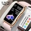 LIGE Per Android IOS braccialetto intelligente donna Smartwatch uomo frequenza cardiaca ossigeno nel sangue orologio sportivo Smart Band impermeabile per donna + regalo