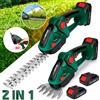 Gisam 2 IN 1 tagliasiepi elettrico senza fili tosaerba per uso domestico arbusto diserbo tosaerba attrezzi da giardino per batteria Makita 18V