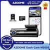 AZDOME M300S Dash Cam 4K+1080P Telecamera per Auto con Obiettivo 800MP, GPS Integrato, WIFI, Controllo Vocale e Visione Notturna