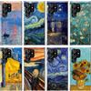 NONE Custodia per telefono con pittura a olio Van Gogh per Samsung Galaxy S23 S24 Ultra S22 + S21 Plus S20 FE Cover S10E S10 S9 S8 stampa in Silicone