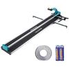 SucceBuy Tagliapiastrelle manuale Posizionamento laser Guide singole con piedini di supporto Coltello a spinta professionale per il taglio della ceramica