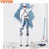 NONE VEVOR 24"-40" Trampoli per cartongesso Professionale In Alluminio Lastering Trampoli Scala Trampoli per intonacatura regolabili Strumento di verniciatura Puntelli da palcoscenico