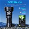 SOFIRN IF30 Potente Torcia EDC Ricaricabile USB-C, Impermeabile IPX8, 32650 12000lm, Lampada SFT40, Torcia Portatile