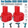Bonadget Per batteria Makita PA12 ni-mh 12V 4000mAh per 1200 1220 1201 1222 1233SA/B1235 192681-5 batteria di ricambio per utensili a batteria
