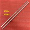 beented Striscia di retroilluminazione a LED per Samsung UE43NU7092U UE43NU7090U UE43NU7090S UE43NU7025K UE43NU7022K UE43NU7020W UE43NU7020K UE43NU6025K