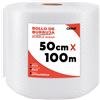 OBLAIT Rotolo di Plastica a Bolle d'Aria, Larghezza 50 cm e Lunghezza 100 Metri | Imballaggio, Trasloco, Protezione, Scatole
