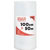 OBLAIT Rotolo di Plastica a Bolle d'Aria, Larghezza 1 Metro e Lunghezza 50 Metri | Ideale per Imballaggio, Traslochi, Protezione, Scatole
