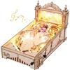 rolife Robotime Puzzle 3D Macchina Pinball, Divertente Gioco da Tavolo, Kit di Costruzione Meccanico in Legno per Adulti e Adolescenti 14+