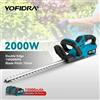 YOFIDRA 2000W Tagliasiepi Elettrico 15000RPM Tosaerba Giardino Paesaggistica Tagliasiepi Trimmer Strumento Per Makita 18V Batteria Spille