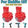 powtree Batteria di ricambio per Makita 12V 3.0Ah/4.0Ah NiMH Batteria ricaricabile Utensili elettrici Bateria PA12 1220 1222 1235 1233S 6271D L50