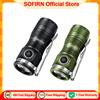Sofirn Mini SC13 SST40 LED 1300lm Torcia tattica 18350 ricaricabile 6000K Portachiavi con luce magnetica