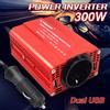 Foval 300W Inverter 12V a 220V 230V Auto Accendisigari Spina Convertitore di Tensione Doppia USB Presa UE Accessori Auto