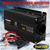 Foval 2000W Power Inverter DC 12V a AC 220V 2300V convertitore di tensione solare presa ue spina accendisigari per Auto accessori Auto neri