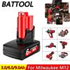 BATTOOL Batteria ricaricabile 12V 3.0/6.0/9.0Ah per Milwaukee M12 XC 48-11-2410 48-11-2420 48-11-2411 batteria per utensili a batteria da 12 Volt