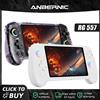 Anbernic Console di Gioco Portatile Anbernic RG557, Android 14, Schermo AMOLED HD da 5,48", Supporto Illuminazione RGB, Batteria 5500mAh