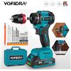 YOFIDRA 2 in 1 Trapano Avvitatore Elettrico Brushless a Percussione Senza Fili Multifunzione per Batteria Makita 21V
