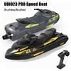 JIKEFUN UDI023 Motoscafo RC 2.4G Jet Spray Barca RC Nave telecomandata Luci LED autoscatto impermeabili RTR Modelli ad alta velocità Giocattoli