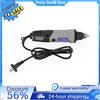 CNCEST Smerigliatrice elettrica da 400 W Trapano da banco a 6 velocità Kit di molatura rotativa con asta per smerigliatrice 220 V Utensile elettrico per incisione/taglio/lucidatura/affettare