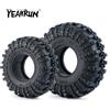 YEAHRUN 1.9/2.2 pollici Beadlock cerchione pneumatici in gomma 107/137mm OD per Axial SCX10 Wraith TRX-4 1/10 RC Crawler ricambi auto