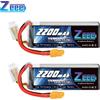 ZEEE 2 pz Zeee 3S 2200mAh batteria Lipo 11.1V 120C con spina XT60 per FPV Drone aereo RC auto camion grafene barca RC parti del modello
