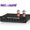 Douk Audio Nobsound HiFi Equalizzatore EQ a 7 bande Tubo a vuoto Preamplificatore RCA stereo XLR bilanciato con controllo del tono per altoparlante da scrivania