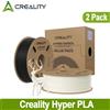 Creality Confezione da 2 filamenti Hyper PLA 1,75 mm 2 kg Progettato per stampa ad alta velocità per Creality Ender 3 V3 SE / KE / Creality K1 MAX