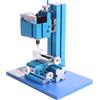 NONE Mini fresatrice per metalli da 36 W, lavorazione dei metalli motorizzata, strumento fai da te, lavorazione del legno da banco per hobby, scienza, educazione, modellismo