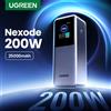 UGREEN Nexode 200W 25000mAh Power Bank Batteria esterna portatile PD PowerBank per MacBook Pro per iPad Stazione di alimentazione a ricarica rapida
