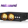 Douk Audio Nobsound L3 Scatola commutatore loop a 3 vie Stereo 1(3)-IN-3(1)-OUT Selettore audio Splitter RCA con VU Meter
