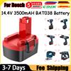 Turpow Batteria ricaricabile NI-MH da 3,5 Ah per BOSCH 14,4 V BAT038 BAT040 BAT159 BAT041 2607335711 2607335275 2607335276 Per batteria BOSCH