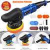 NONE Lucidatrice DayPlus 5000W a Doppia Azione, Lucidatrice Roto-Orbitale per Auto, Lucidatrice a 6 Velocità Variabili per Detailing Auto